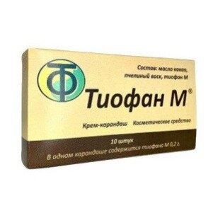 Тиофан М крем-карандаш с прополисом антиоксидант 10 шт.