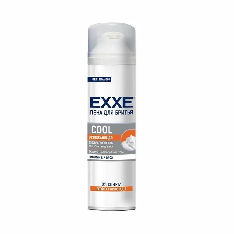 Пена для бритья Экс (Exxe) Cool освежающая 200 мл