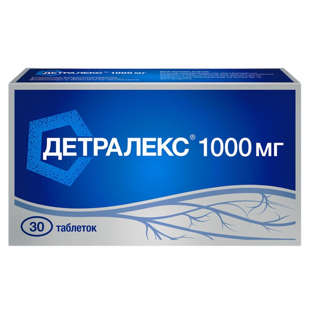 Детралекс таблетки 1000 мг 30 шт.