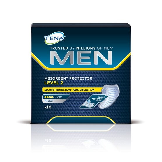 Урологические прокладки для мужчин TENA Men уровень 2 10 шт.