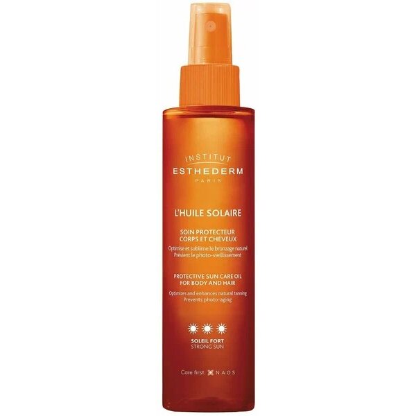 Масло для тела и волос Institut esthederm при сильном солнце 150 мл