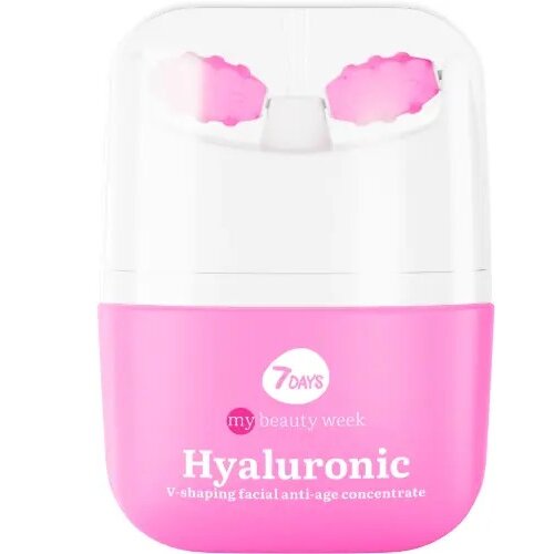 7 days my beauty week гель-концентрат для лица v-зона anti-age hyaluronic 40 мл