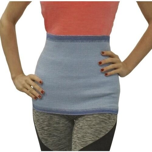 Пояс эластичный лечебно-профилактический Унга-рус С-325 голубой р.7