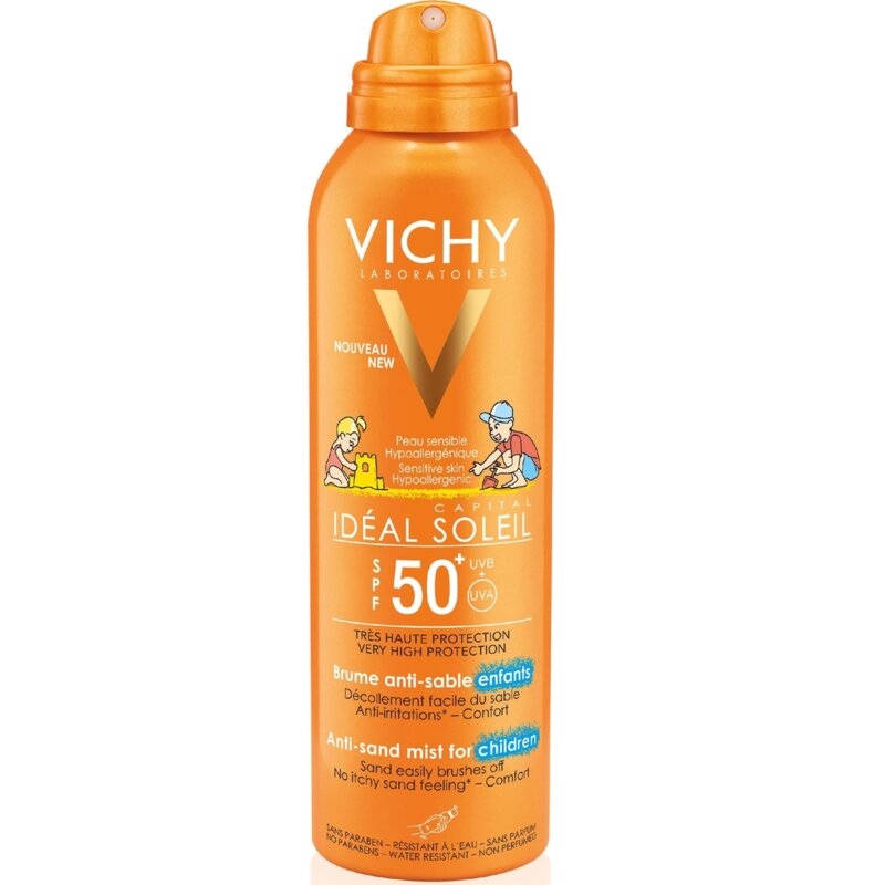 Спрей-вуаль детский Vichy Capital Ideal Soleil SPF 50+ Анти-песок 200 мл