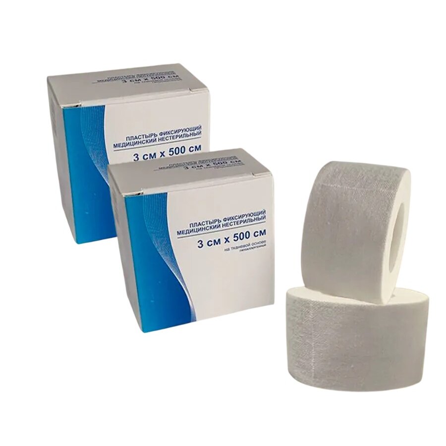 Лейкопластырь тканевая основа 3 х 500 см