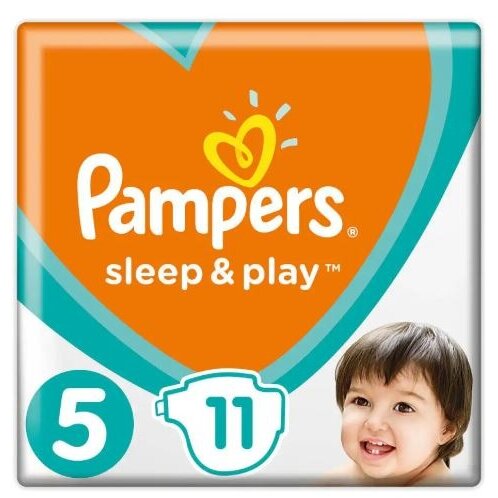 Подгузники Pampers Sleep&Play р.5 (11-16 кг) 11 шт.