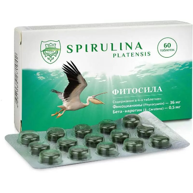 Спирулина-Фитосила таблетки 60 шт.