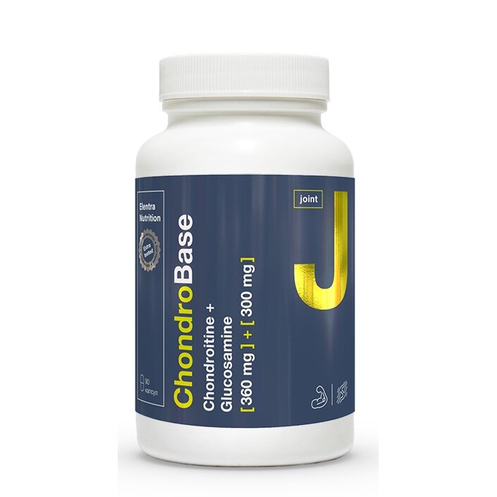 Глюкозамин-хондроитин Elentra Nutrition ChondroBase капсулы 360 мг+300 мг 90 шт.
