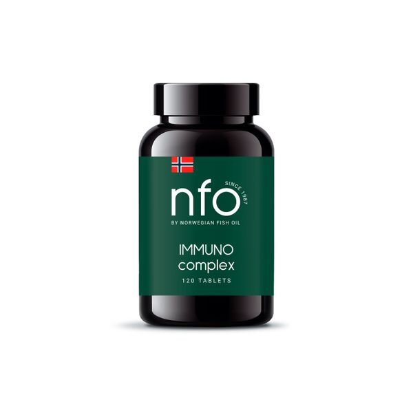 Иммунокомплекс NFO/Norwegian Fish Oil таблетки 800,42мг 120шт
