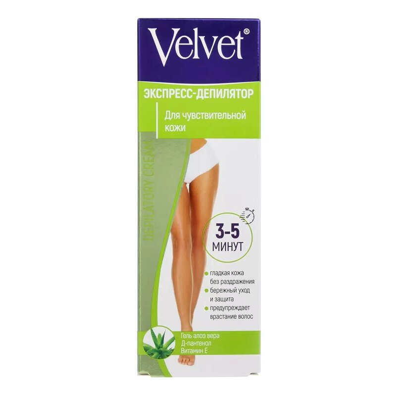 Velvet Экспресс-Депилятор для чувствительной кожи 100 мл 1 шт.