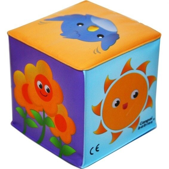 Погремушка Canpol арт.2/706 Кубик мягкий