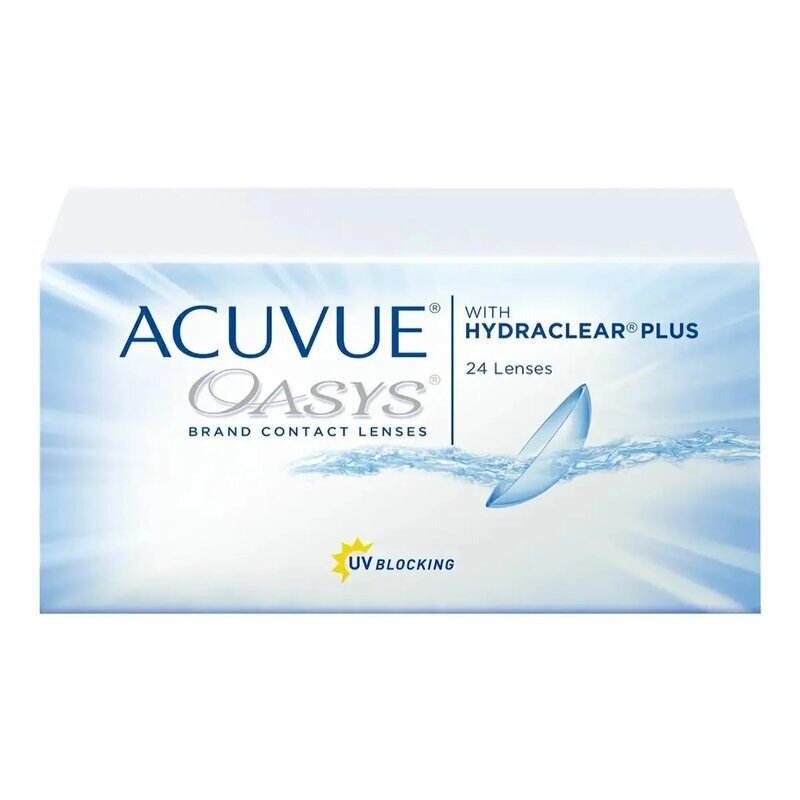 Линзы контактные Acuvue Oasys (8.4/-8,00) 24 шт.