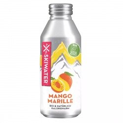 Вода питьевая Skiwater bio mango marille манго и абрикос бутылка алюминиевая 465 мл