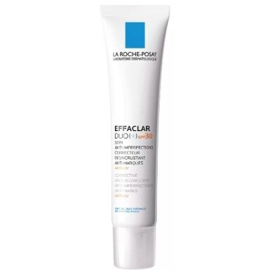 Крем-гель для лица корректирующий La Roche-Posay эфаклар дуо+ для проблемной кожи spf30 40 мл