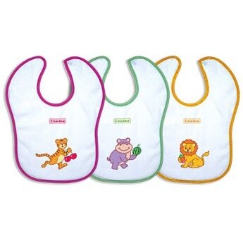 Сказка нагрудник на липучке 2163 3 шт.