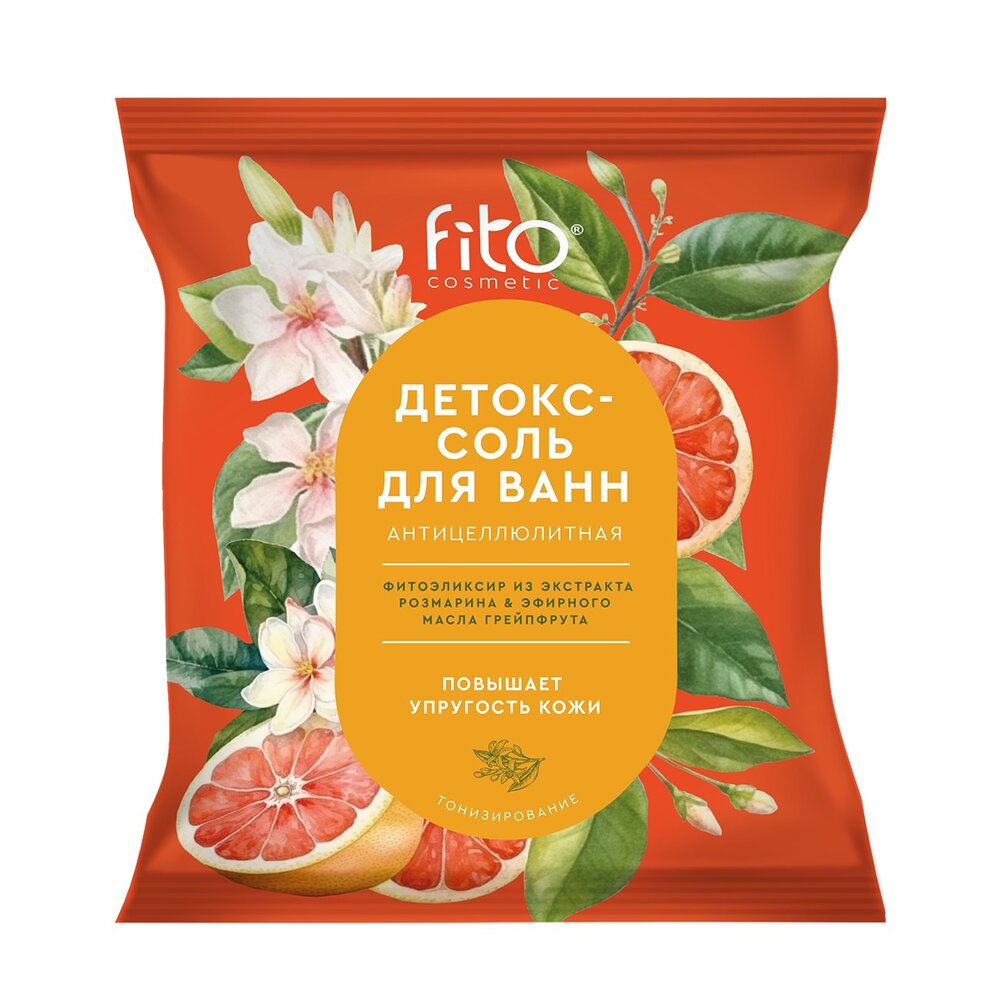Соль для ванн Elixirica детокс антицеллюлитная 500 г
