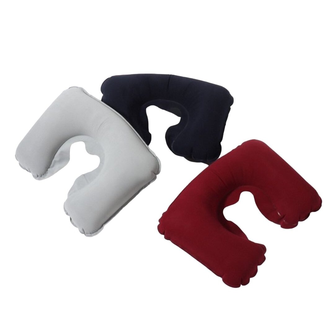 Подушка для шеи Onlitop дорожная надувная микс 42х27 см