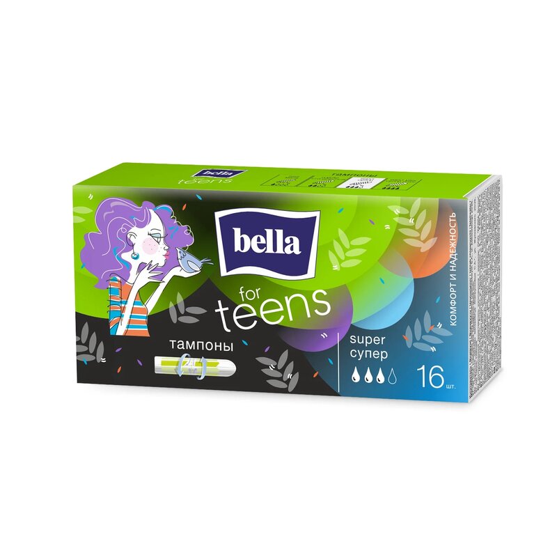 Тампоны Bella For Teens Super 16 шт.