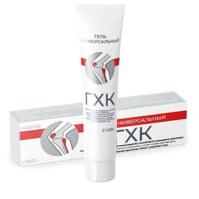 ГХК гель для тела глюкозамин, хондроитин универсальный 100 мл