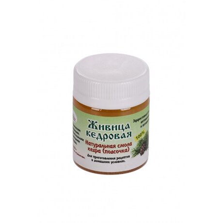 Живица кедровая Дивеевская Здравница смола кедра 50 мл