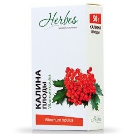 Калина плоды Herbes фильтр-пакеты 20 шт.