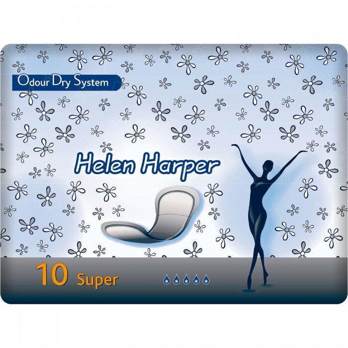 Прокладки урологические послеродовые Helen Harper Super 10 шт.