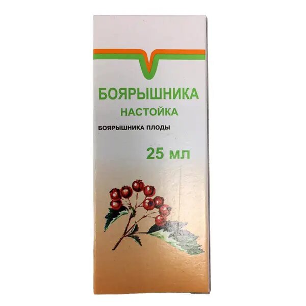 Боярышника настойка 25 мл
