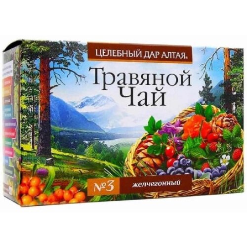 Чай Целебный Дар Алтая Желчегонный №03 ф/пакеты 1,5 г 20 шт.