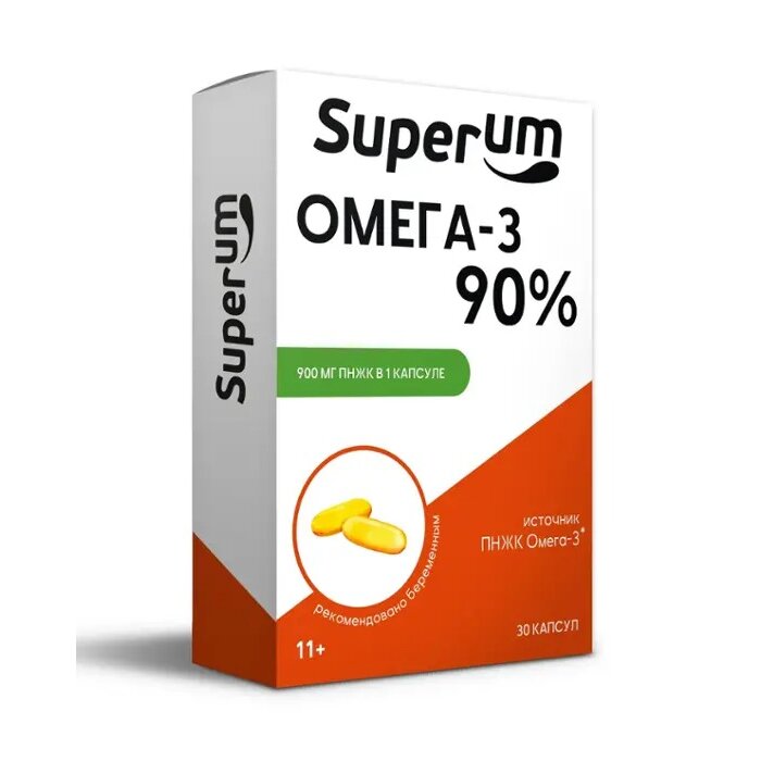 Омега-3 к Superum капсулы 1800 мг 30 шт.