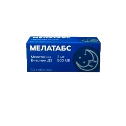 Мелатабс таблетки 60 шт.