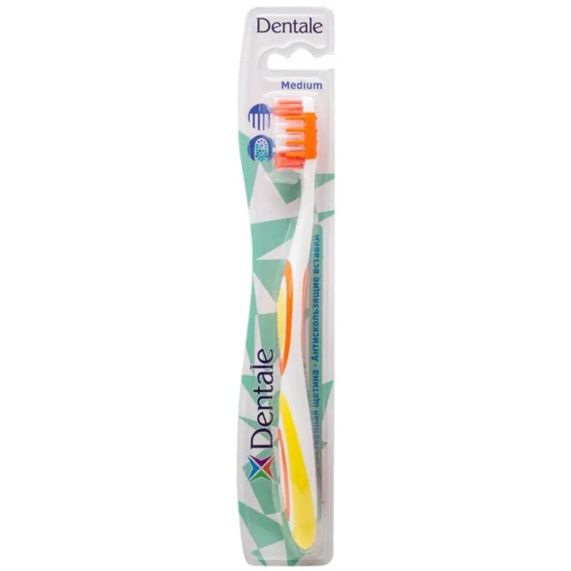 Dentale щетка зубная для взрослых средняя p512 1 шт.