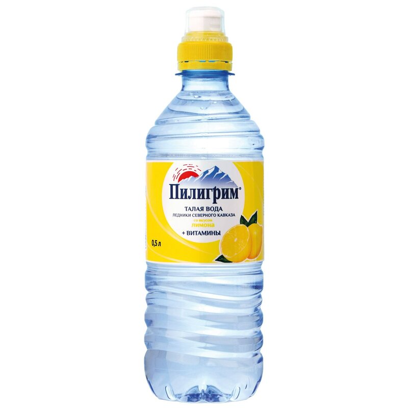 Пилигрим вода спортлок лимон 0.5 л