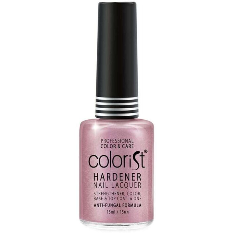 Лак-укрепитель для ногтей умная эмаль колорист тон 132 игривая наивность 15 мл