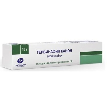Тербинафин Канон гель для 1% туба 15 г