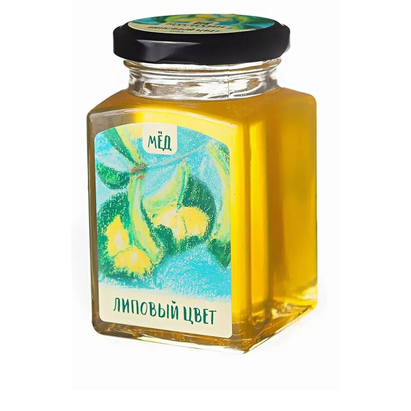Мир меда мед натуральный липовый цвет 300 г