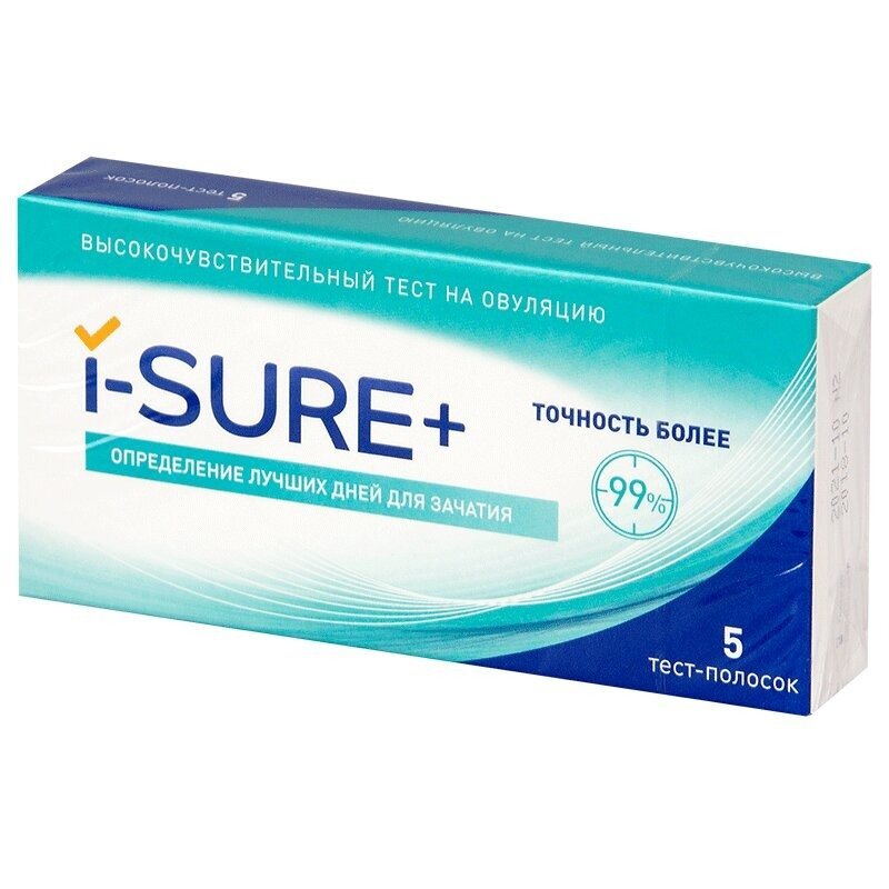 Тест на овуляцию I-Sure Plus 5 шт.