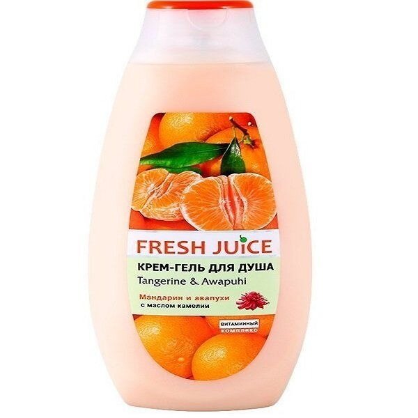 Крем-гель для душа Fresh juice мандарин и авапухи 400 мл