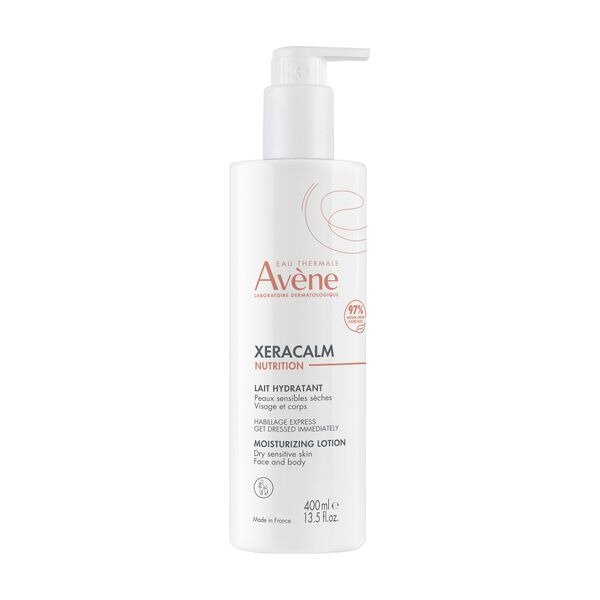 Молочко для лица и тела Avene Nutrition Xeracalm для сухой чувствительной кожи питательное легкое 400 мл