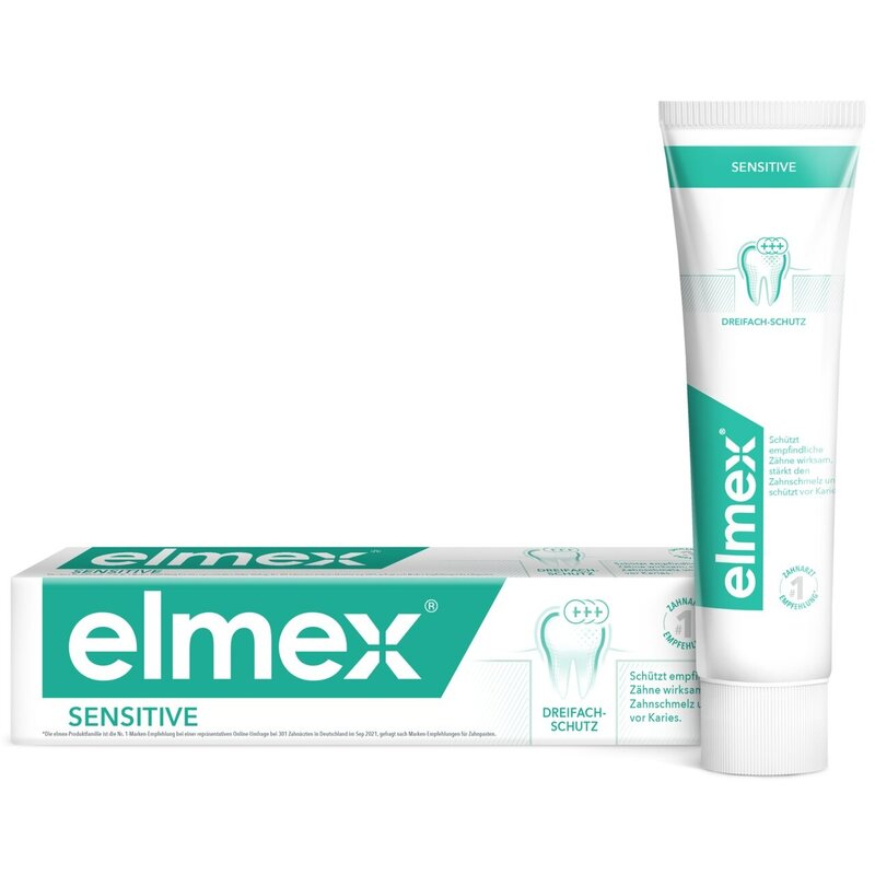 Зубная паста Elmex Sensitive Plus для чувствительных зубов 75 мл туба