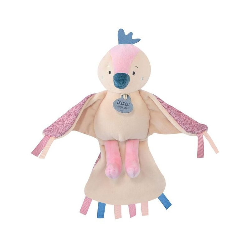 Птичка Dou dou et Compagnie розовая