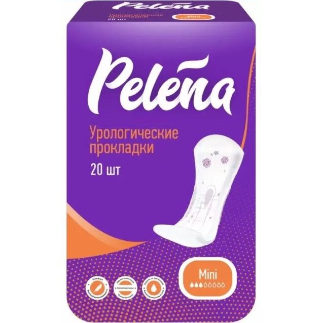 Прокладки урологические Пелена (Pelena) Mini 20 шт.