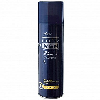 Пена для бритья for men Belita для сухой и чувствительной кожи 250 мл