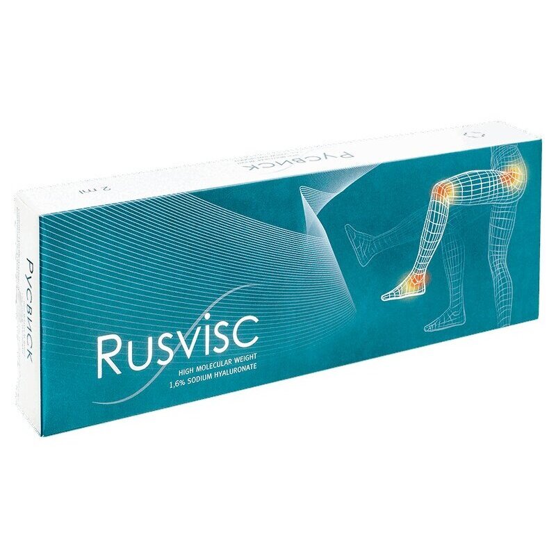 РусВиск протез синовиальной жидкости 1,6% 2 мл шприц 1 шт.