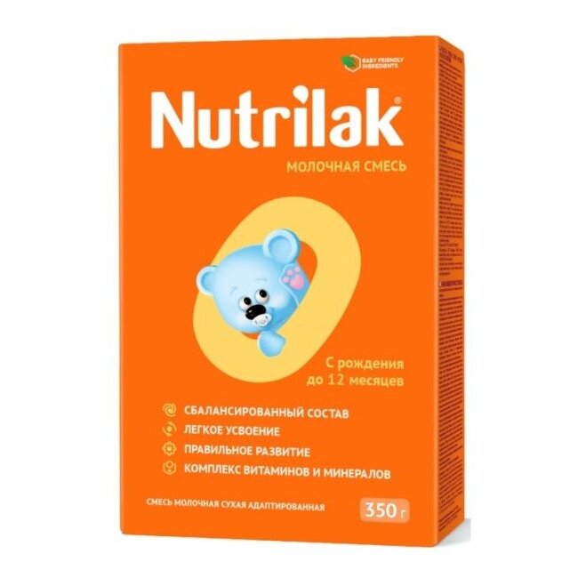 Смесь сухая молочная Nutrilak 0-12 мес. 350 г