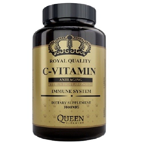 Витамин C + шиповник + биофлавоноиды Queen Vitamins таблетки 30 шт.