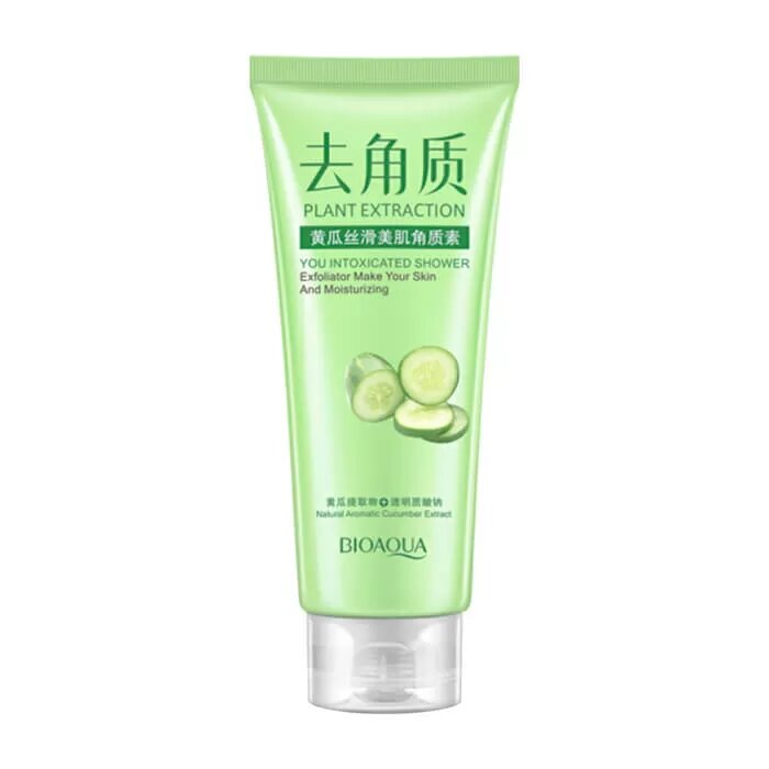 Пилинг для лица Bioaqua освежающий с экстрактом огурца 120 г
