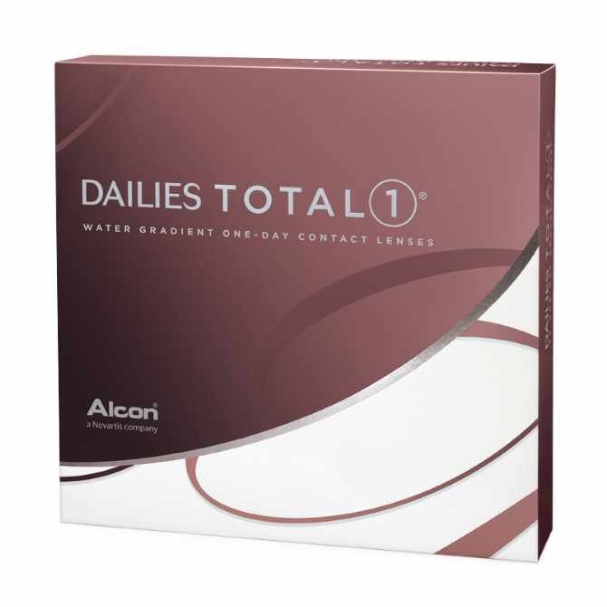 Alcon dailies total 1 линзы контактные -1.25/8.5 90 шт.