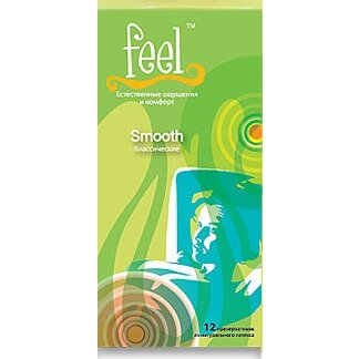 Презервативы Feel Smooth (классические) 12 шт.