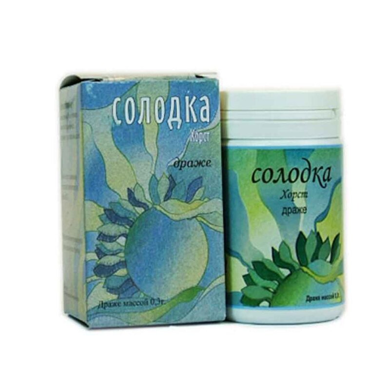 Солодка голая драже 50 г x1