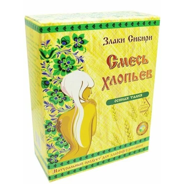 Смесь хлопьев Осиная талия Злаки Сибири 200 г